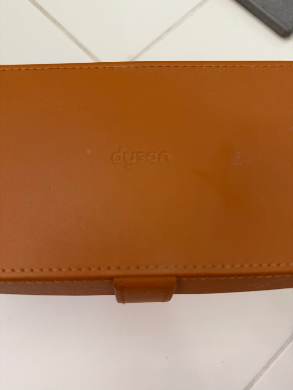 Dyson Orange Leather Accessory Case